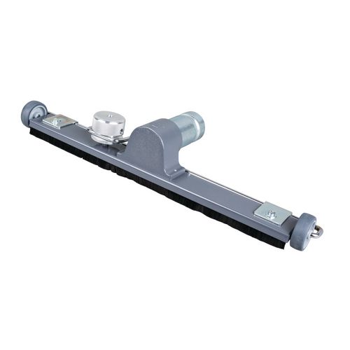 Đầu bàn chải hút sàn bằng kim loại với lưỡi bàn chải chống tĩnh điện Ø 50 mm